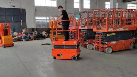 Fully Electric Self Propelled Hydraulic Scissor Lift Work Platform Aerial Platform Lifting Equipment 