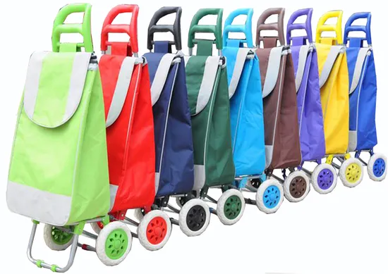 Folding Portable Stair Climbing Shopping Camping Outdoor Luggage Trolley Cart 