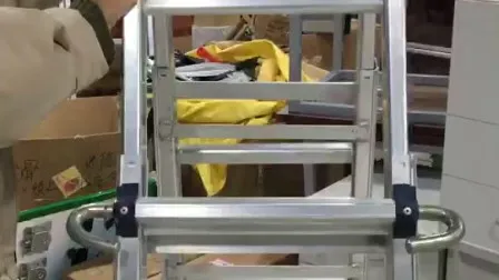 OEM ODM Industrial Steel Ladders 4 Step 3 Step Telescopic Step Ladder 