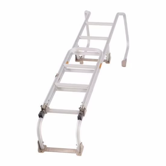 Family Foldable Telescopic Step 4X3 Steps Multipurpose Folding Aluminium Ladder for Sale