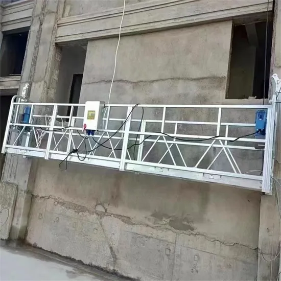 Zlp630 Steel Suspended Platform with CE Certification 