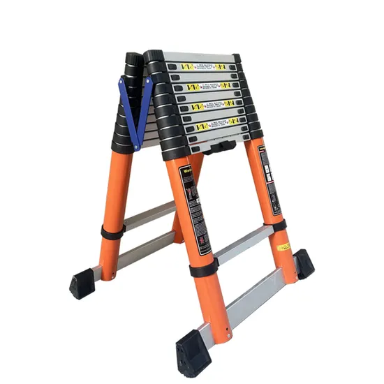 EXW Price Insulated Fibreglass Telescoping Multipurpose Step Ladder 