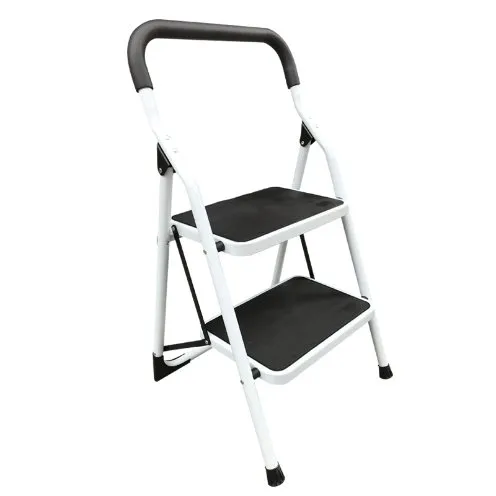 Foldable Heavy Duty 4 Steel Wide Step Ladder Modern Design Strong a Frame Aluminum Portable Ladder for Multi