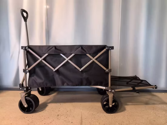 Four Direction Folding Outdoor Beach Wagon with ATV Wheels